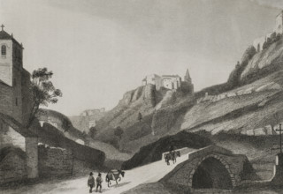 Alhama, Granada province, Andalusia, Spain, 1853.  Creator: Antonio Roca Sallent.