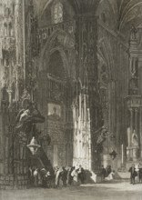 Jerez de la Frontera Cathedral, Province of Cadiz, Andalusia, Spain, 1853. Creator: Antonio Roca Sallent.