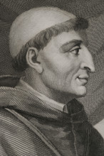 Francisco Ximénez de Cisneros, known as Cardinal Cisneros (1436-1517), 1853.  Creator: Antonio Roca Sallent.