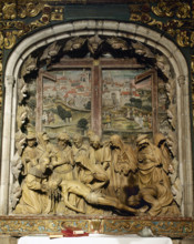 Mondragon Chapel or Chapel of Piety, Cathedral of Santiago, Santiago de Compostela, Spain, 2008.  Creator: LTL.