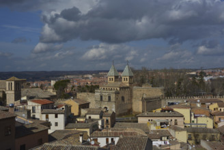 Panoramic view of the city of Toledo, Spain, 2022.  Creator: LTL.