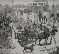 The Infante Ferdinand of Portugal, Count of Flanders, taken prisoner at the Battle of Bouvines...121 Creator: Unknown.