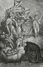 The Divine Comedy, (1307-1321): Purgatory, 1888.  Creator: Jean Edouard Dargent.