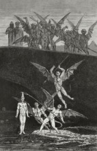 The Divine Comedy, (1307-1321): Inferno (Hell), 1888. Creator: Jean Edouard Dargent.