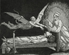 The Divine Comedy, (1307-1321): Inferno (Hell), 1888. Creator: Jean Edouard Dargent.