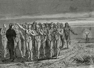 The Divine Comedy, (1307-1321): Purgatory, 1888.  Creator: Jean Edouard Dargent.