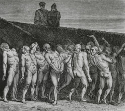 The Divine Comedy, (1307-1321): Inferno (Hell), 1888. Creator: Jean Edouard Dargent.