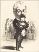 Gustave Sautayra, 1849. Creator: Honore Daumier.