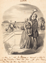 Allons bon!... voilà les Grafignons..., 1845. Creator: Honore Daumier.