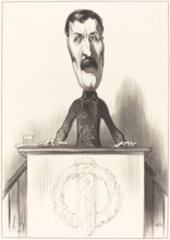 Jules Bastide, 1849. Creator: Honore Daumier.