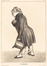 Comte de Kératry, 1833. Creator: Honore Daumier.