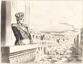 Le Roi de Naples, c1848. Creator: Honore Daumier.