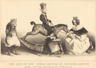 Très hauts et très puissans moutards et moutardes légitimes, 1834. Creator: Honore Daumier.