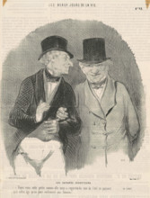 Les satanés séducteurs, 1846.  Creator: Honore Daumier.