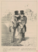 Vous verrez ... rien n'échappera à la baisse ..., 19th century.  Creator: Honore Daumier.