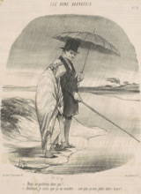 Nous ne partirons donc pas!...October 28, 1847.  Creator: Honore Daumier.