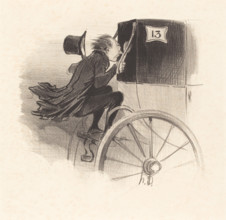 Ah! très bien j'en suis sur! malheureuse..., 1841. Creator: Honore Daumier.