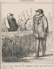 Voisin, êtes-vous comme moi? ..., 1865.  Creator: Honore Daumier.