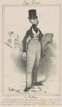 Le Tailleur, September 27, 1835. Creator: Honore Daumier.