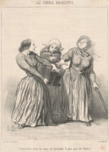 L'insurrection contre les maris est proclamée le plus saint des devoirs!, c1849. Creator: Honore Daumier.
