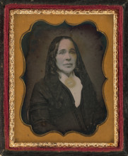Portrait of Mary Lemist, about 1848-1851. Creator: Asa White.