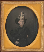 Attributed Portrait of Nathaniel Currier, about 1858. Creator: Charles Henry Williamson.
