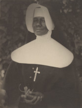Sister Mary Paul Lewis, a Sister of the Order of the Holy Family, New Orleans, 1931. Creator: Doris Ulmann.