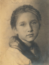 Elizabeth O'Malley McFarland, about 1914. Creator: Gertrude Kasebier.