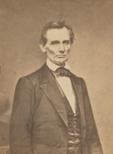 Abraham Lincoln, 1860. Creator: Mathew Brady.