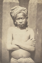 Nena Sahib's Chief Executioner at Cawnpore, 1857. Creator: Mrs. Archer.