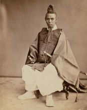 Japanese ambassador, c1865.  Creator: Nadar.