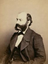 Paul Siraudin, vaudevilliste, 1861-1869. Creator: Nadar.