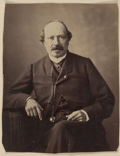 François Ponsard, 1861-1869. Creator: Nadar.