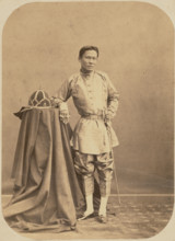 Neveu du 1st Ambassade Siam, 1860-1861. Creator: Nadar.