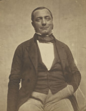 Oncle Édouard Fauquet, 1854-1855. Creator: Nadar.