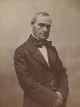 Paillard de Villeneuve, avocat, rédacteur de la Gazette des Tribunaux, 1855-1859.  Creator: Nadar.