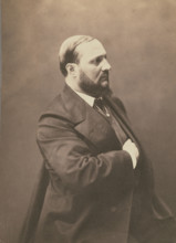 Enrico Tamberlik, tenor, 1855-1859. Creator: Nadar.