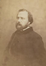 Pierre Zaccone, romancier, 1855-1859. Creator: Nadar.