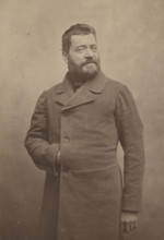 Xavier Meunier, architecte, 1855-1859. Creator: Nadar.