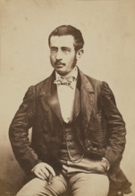 Emile Besselierie, 1854-1855. Creator: Nadar.