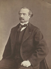 Auguste Maquet, negative 1860-1861; print 1870-1879. Creator: Nadar.