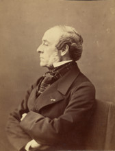 Ernest Legouvé, littérateur, 1861-1869. Creator: Nadar.