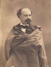 Giuseppe Palizzi, paysagiste, 1855-1859. Creator: Nadar.