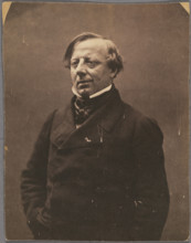 Jacques-Alexandre Bixio, 1855-1859. Creator: Nadar.