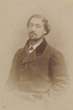 Eugène Paz, journaliste, 1855-1859. Creator: Nadar.