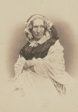 Mme Vernet mére, 1855-1859. Creator: Nadar.