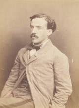 Jean Rousseau, homme de lettres, 1860-1861. Creator: Nadar.