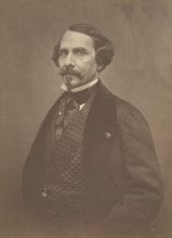 Jules Lecomte, journaliste, 1855-1859. Creator: Nadar.