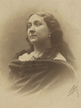 Susanne Lagier, artiste dramatique, 1855-1859. Creator: Nadar.