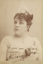 Theresa, about 1895. Creator: Paul Nadar.